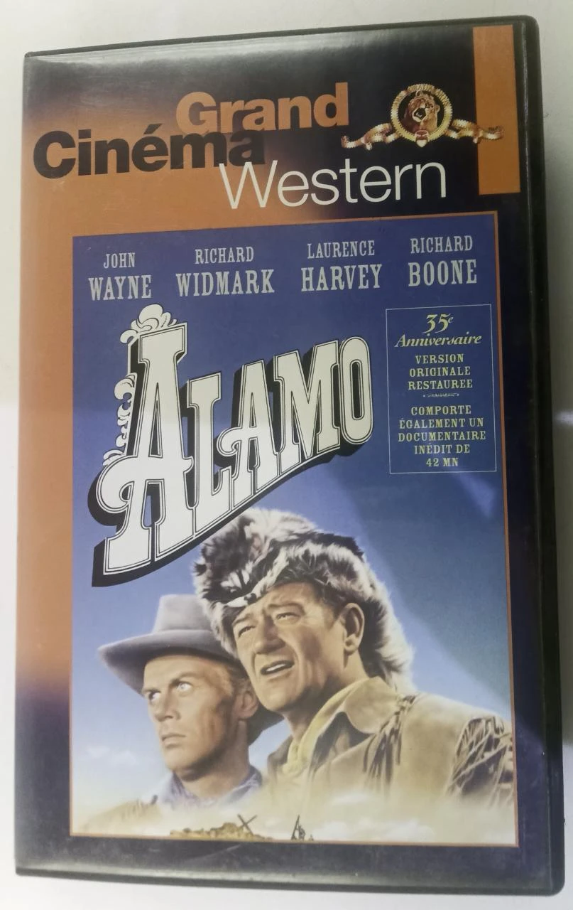 Alamo John Wayne en VHS